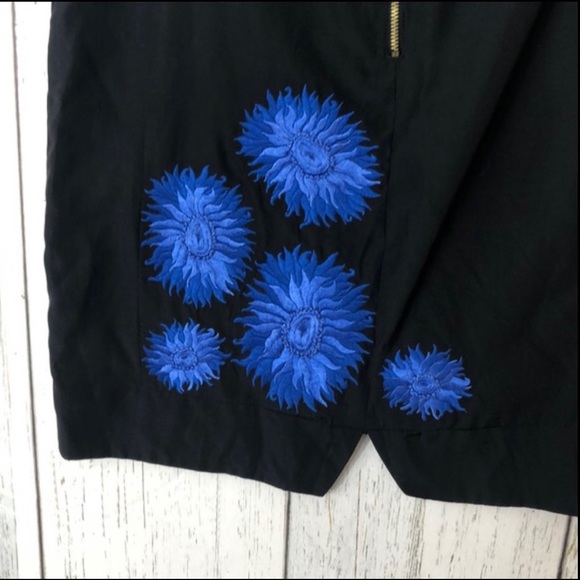 Anthropologie LEIFSDOTTIR  Embroidered Skirt - Picture 7 of 13